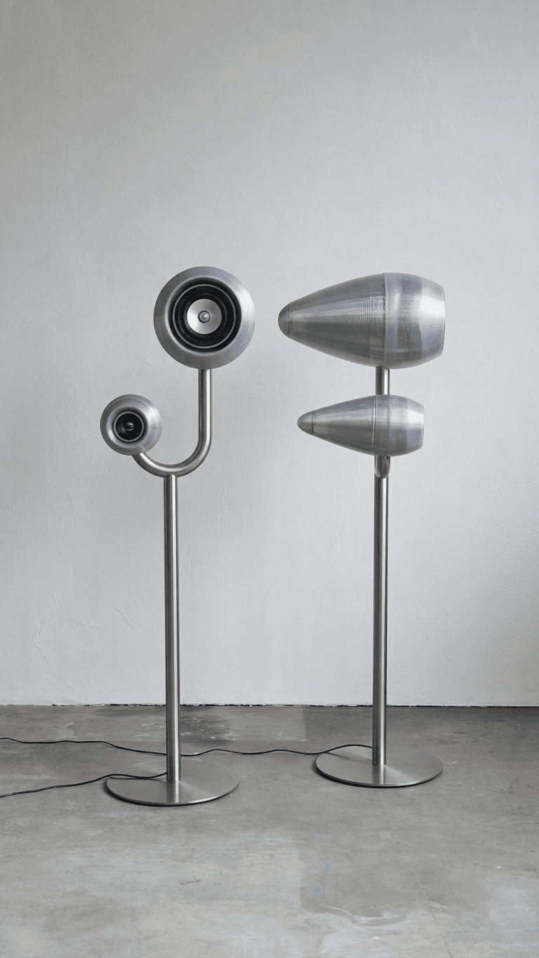 TURBINE speaker — atmospheric interior scene